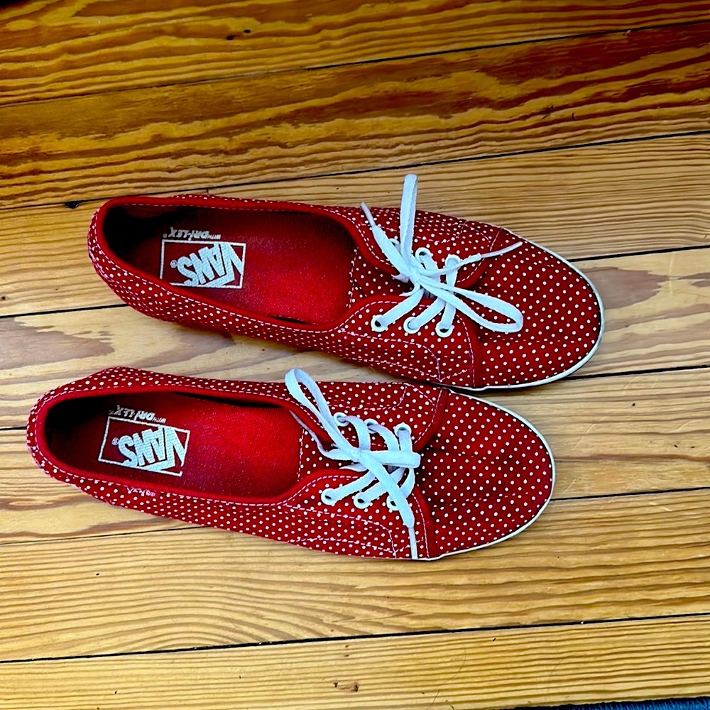 Polka dot Vans
